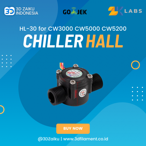 S&A Chiller Hall Water Flow Switch HL-30 for CW3000 CW5000 CW5200